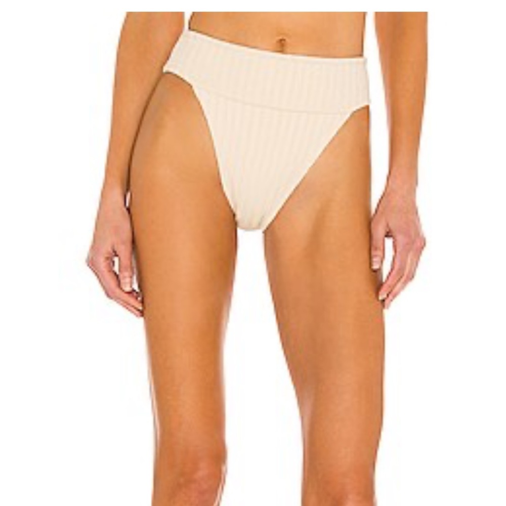 Montce Beige Wide Rib Tamarindo Bikini size Small